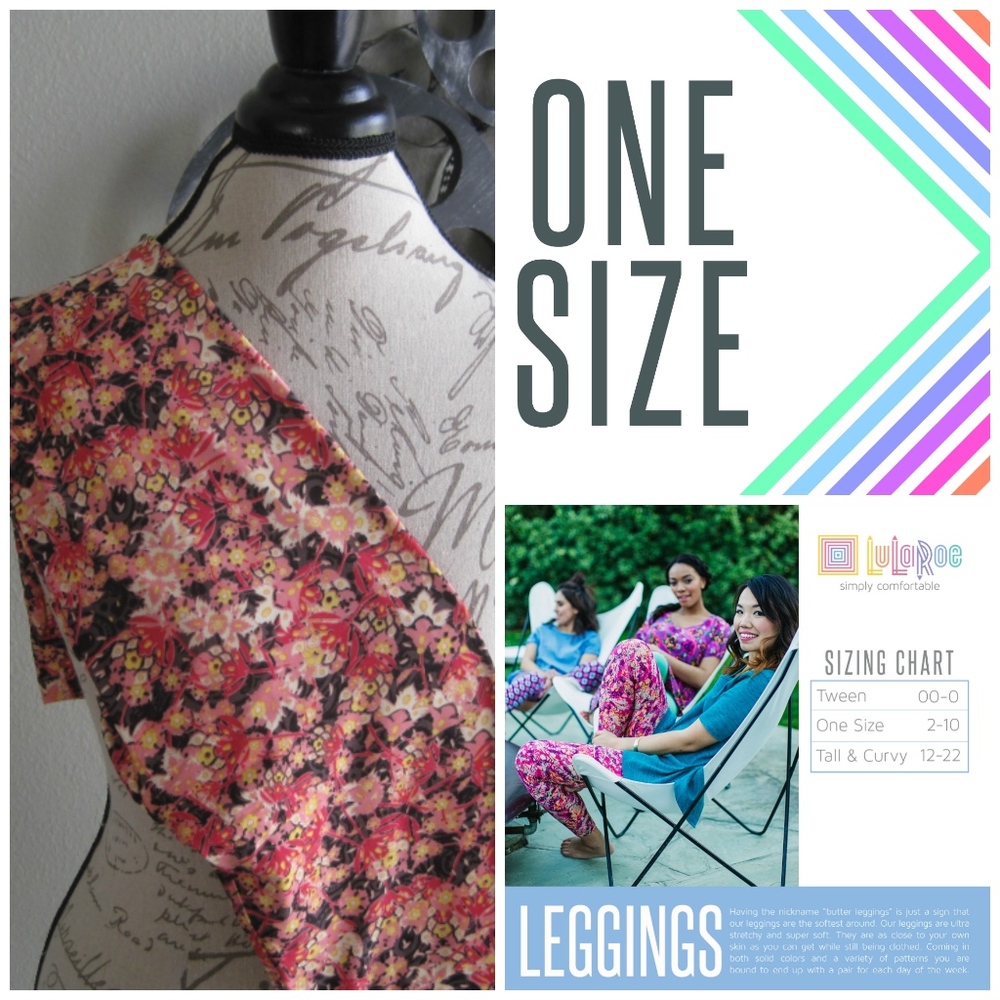 LuLaRoe OS Leggings - Brand New!